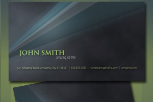 AMAZING - FREE Business Card Template