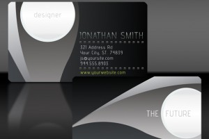 THE FUTURE - FREE Business Card Template